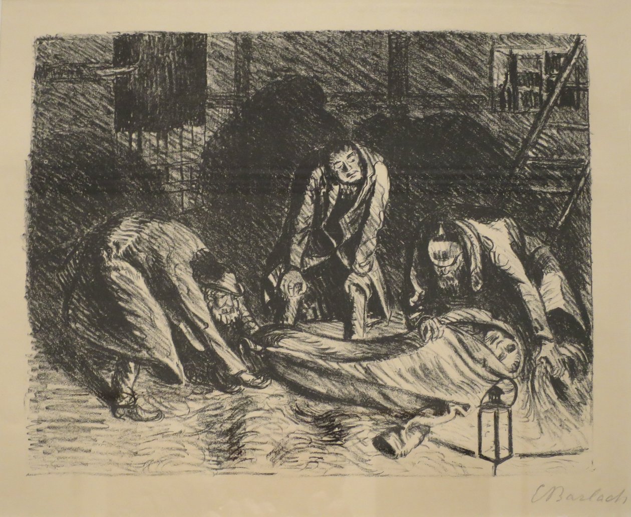 "Den fattiga kusinen", av Ernst Barlach, ca 1917, Honolulu Museum of Art, 13150 av Ernst Barlach