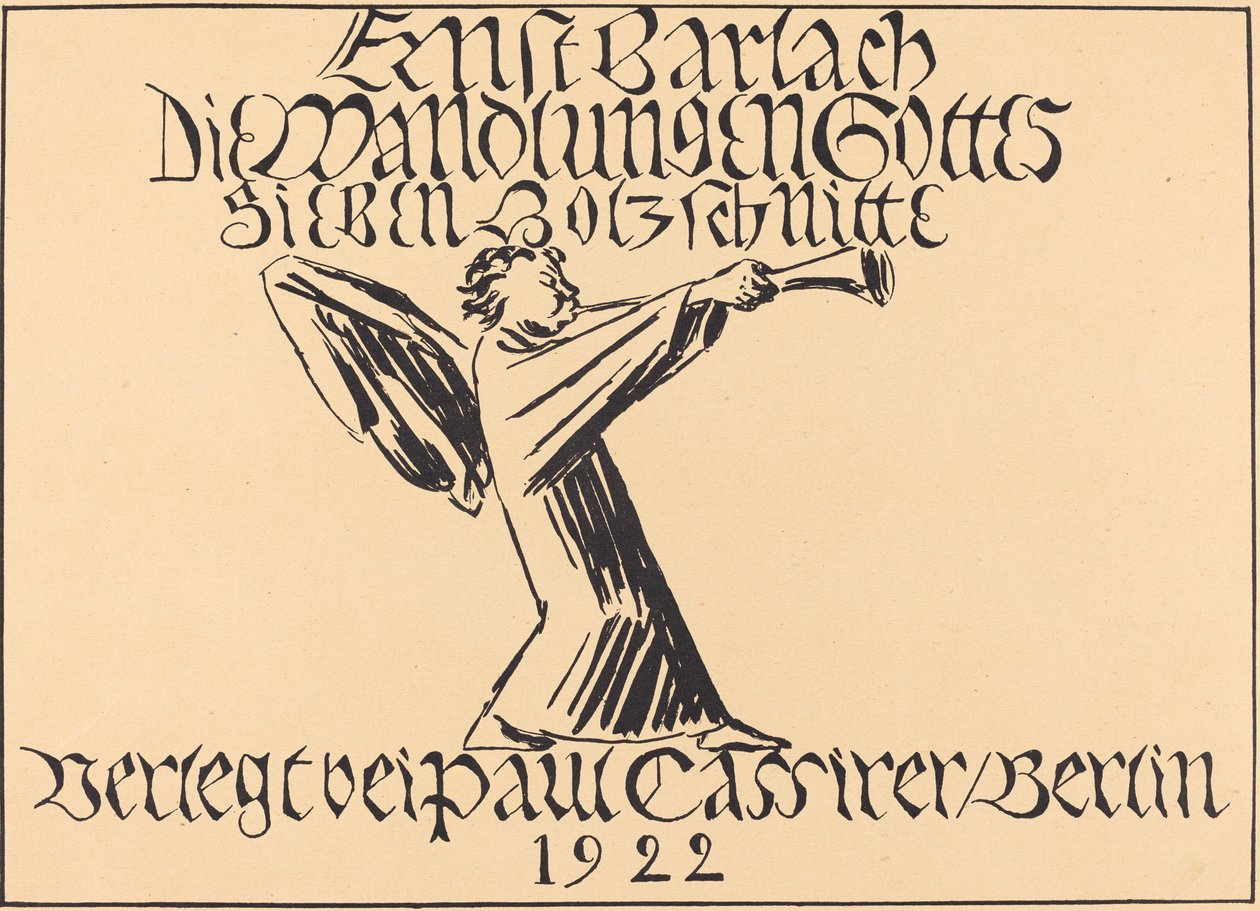 Titelsida av Ernst Barlach