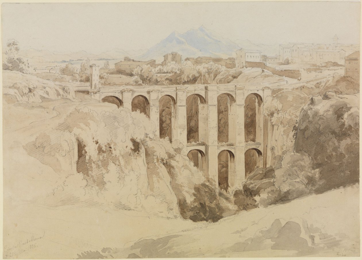 Civita Castellana av Ernst Fries