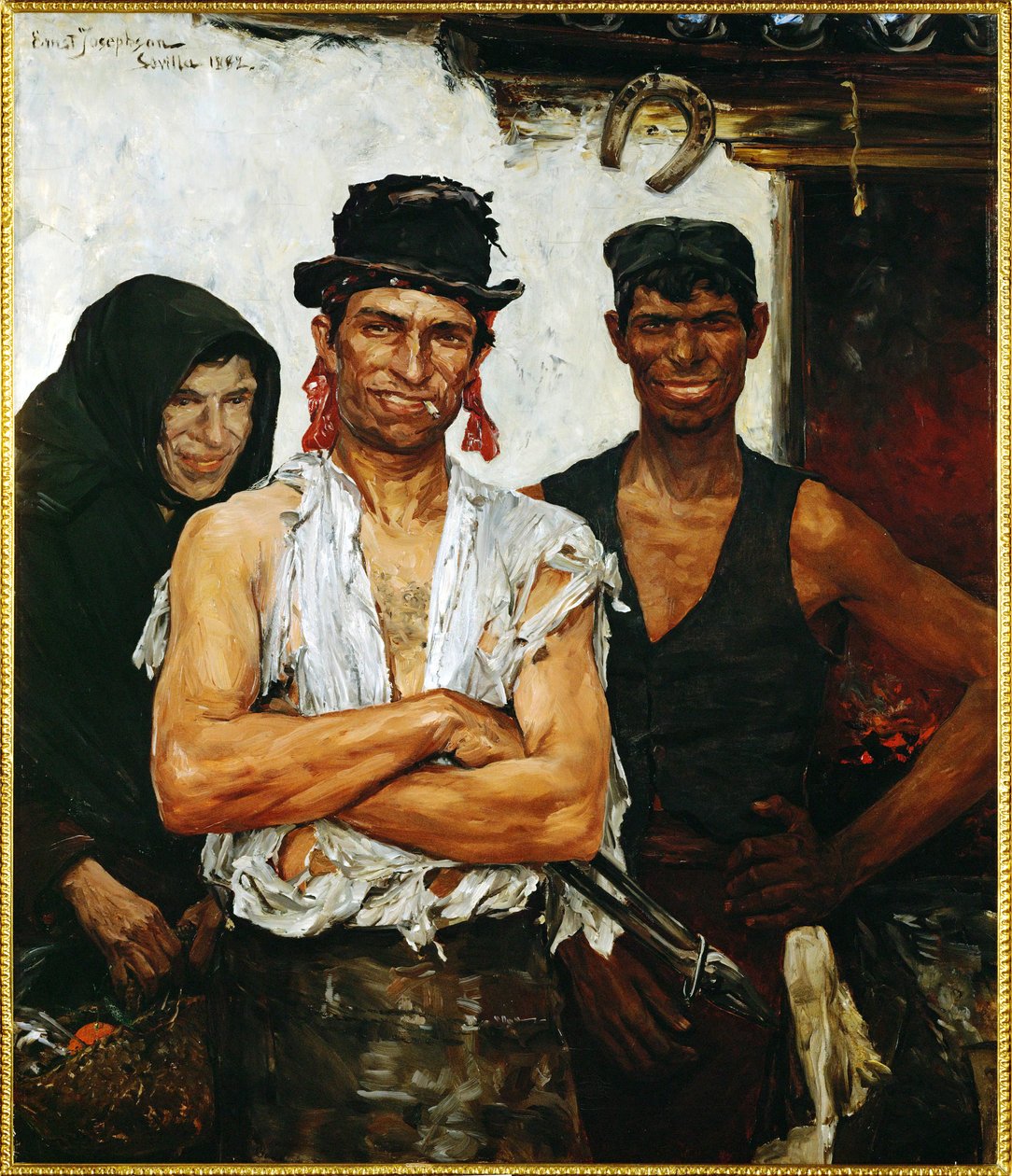 Spanska smeder, II av Ernst Josephson