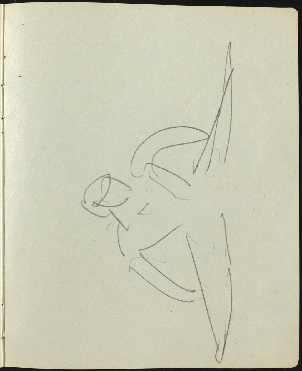 Dansare och artister sida från en skissbok, ca. 1911. av Ernst Ludwig Kirchner