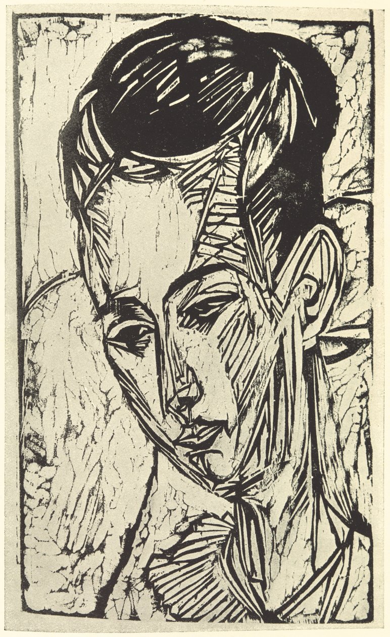 Grafiken av Ernst Ludwig Kirchner fram till 1924, från Gustav Schiefler volym I fram till 1916..., 1926. av Ernst Ludwig Kirchner