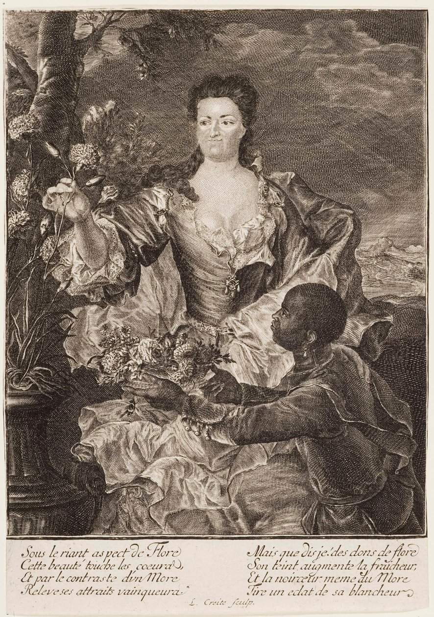 "Sophia Amalia, hertiginna av Braunschweig-Lüneburg" av Ernst Ludwig Creite