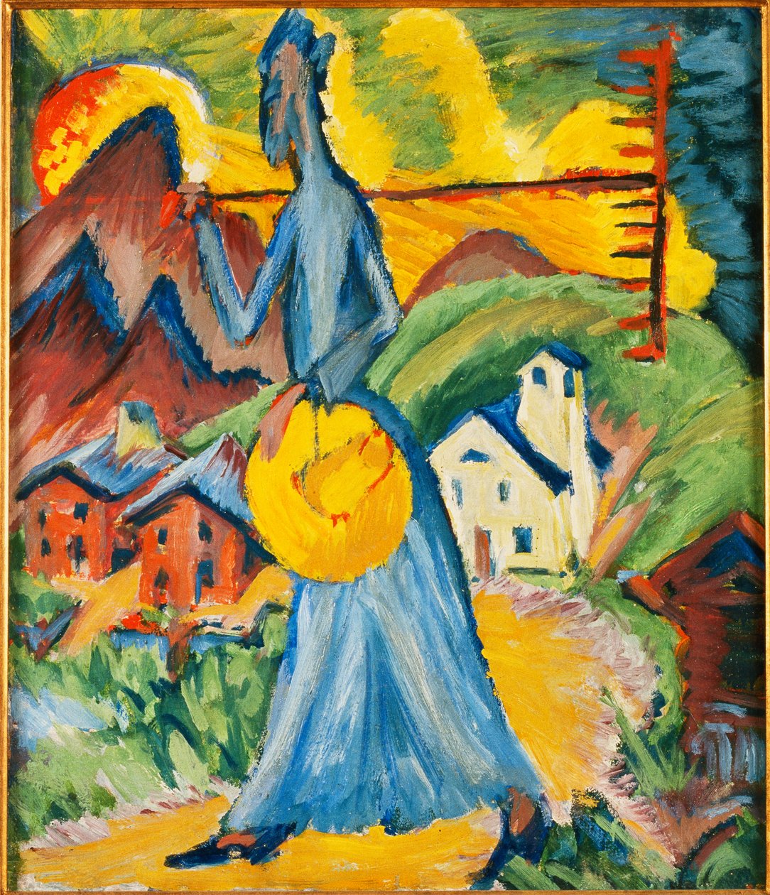 Alpleben, Triptyk; Alpleben, Tryptykon av Ernst Ludwig Kirchner