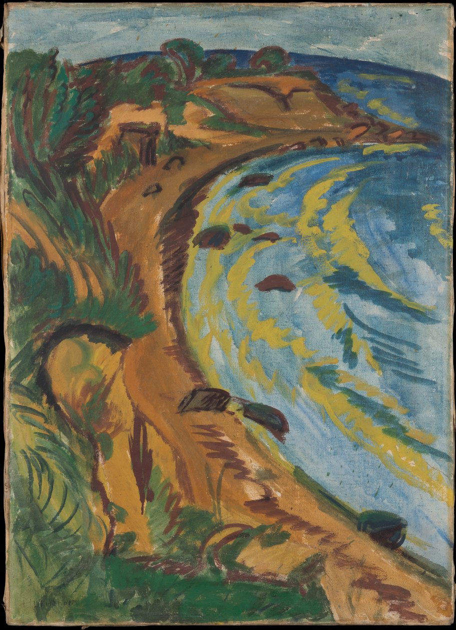 Viken vid Fehmarns kust av Ernst Ludwig Kirchner