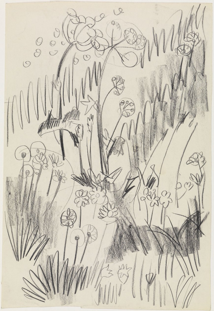 Blomsteräng av Ernst Ludwig Kirchner