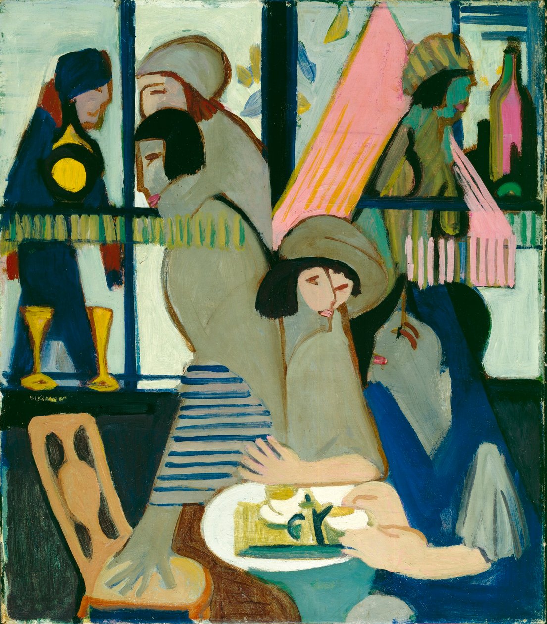 Café av Ernst Ludwig Kirchner
