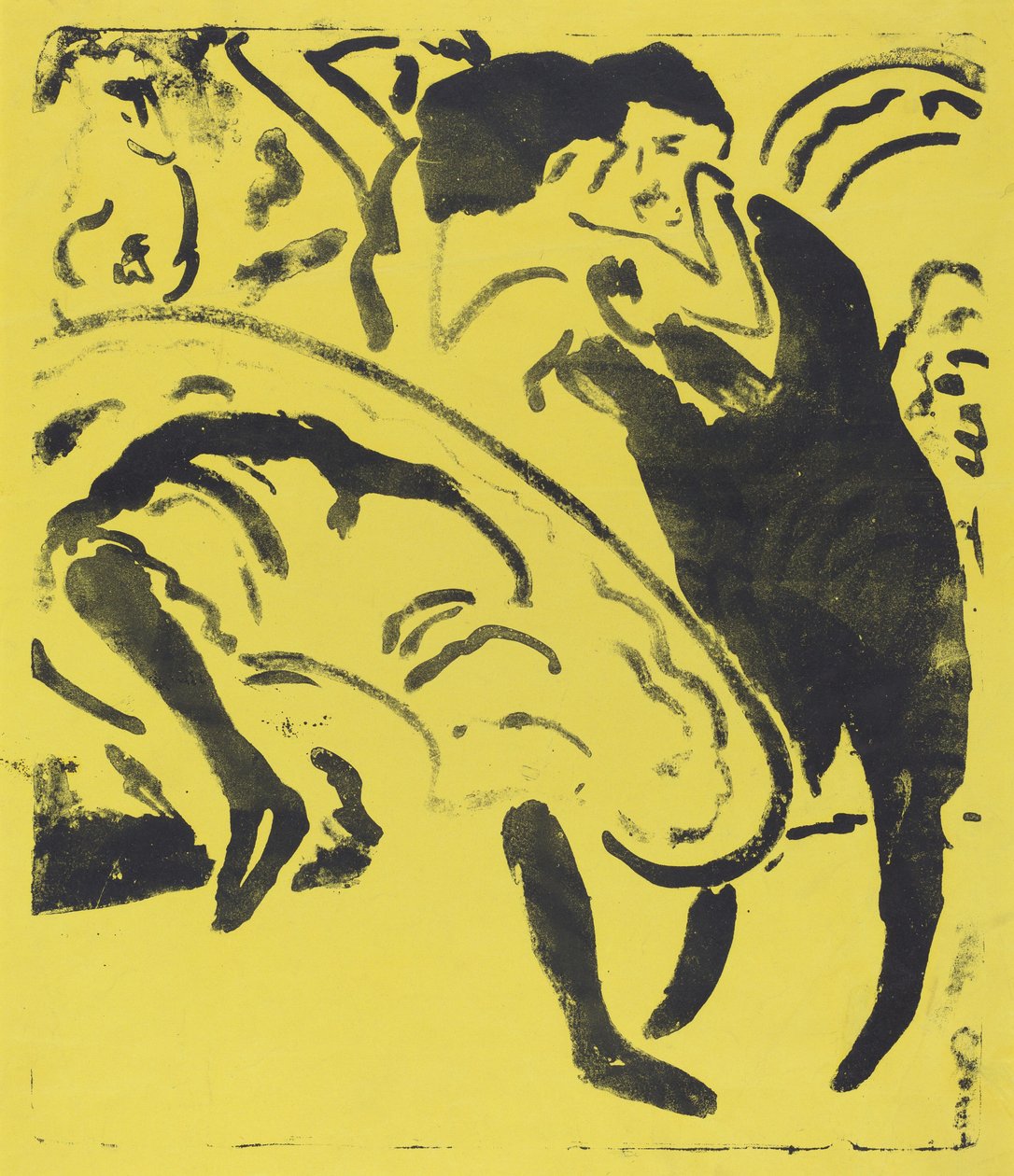 Dansande par av Ernst Ludwig Kirchner