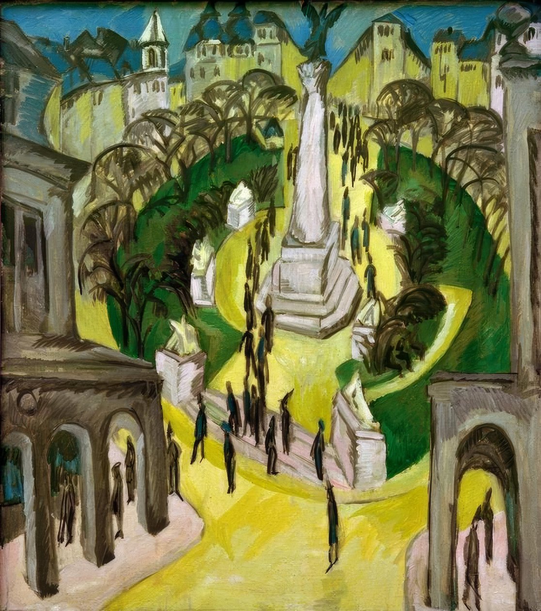 Rundeln av Ernst Ludwig Kirchner