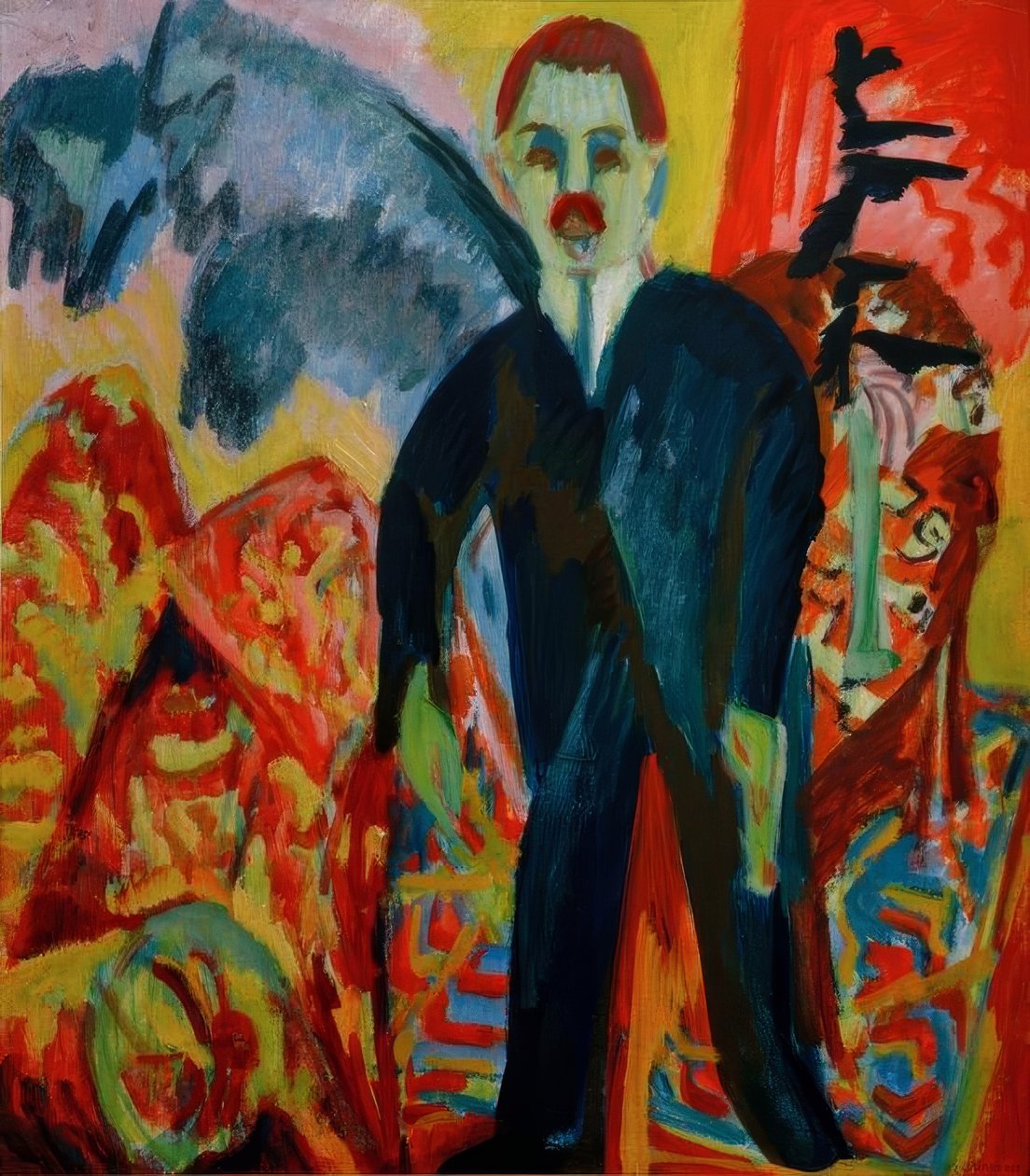 Sjuksköterskan av Ernst Ludwig Kirchner