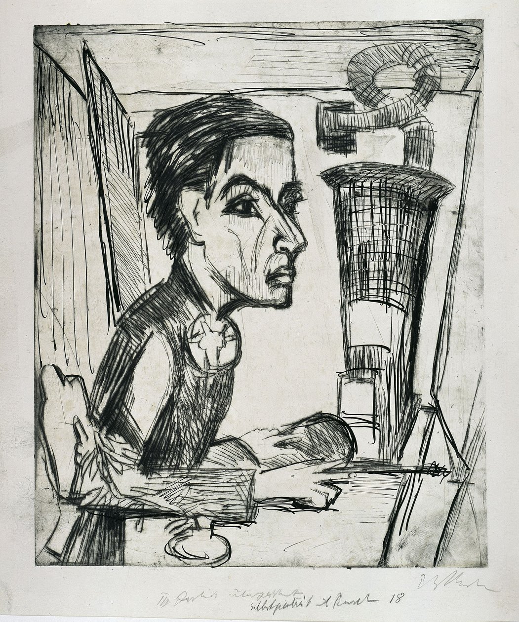 Målaren av Ernst Ludwig Kirchner