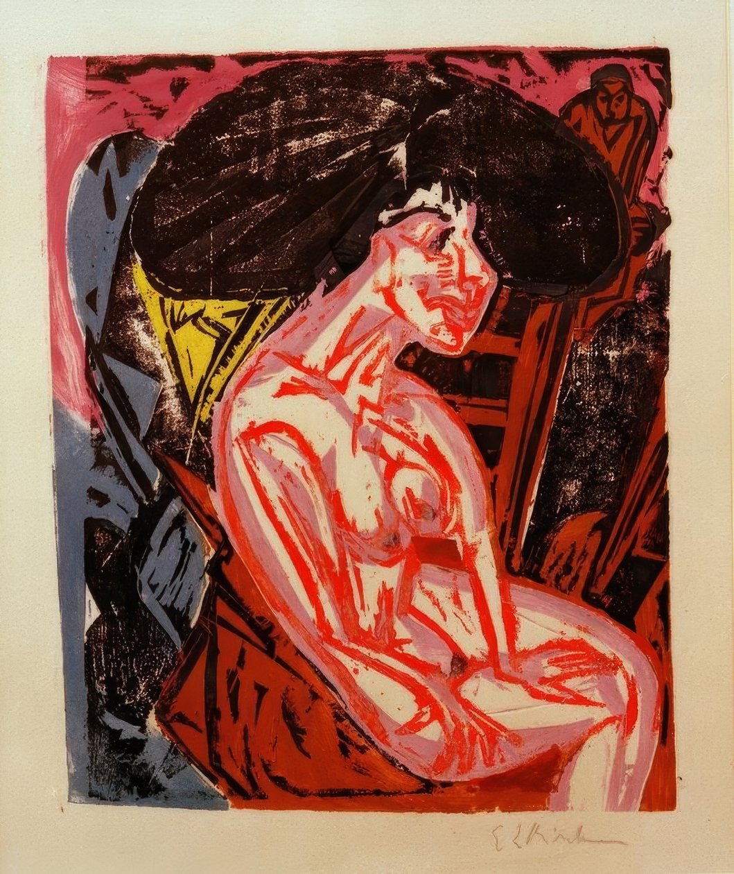 Den älskade av Ernst Ludwig Kirchner