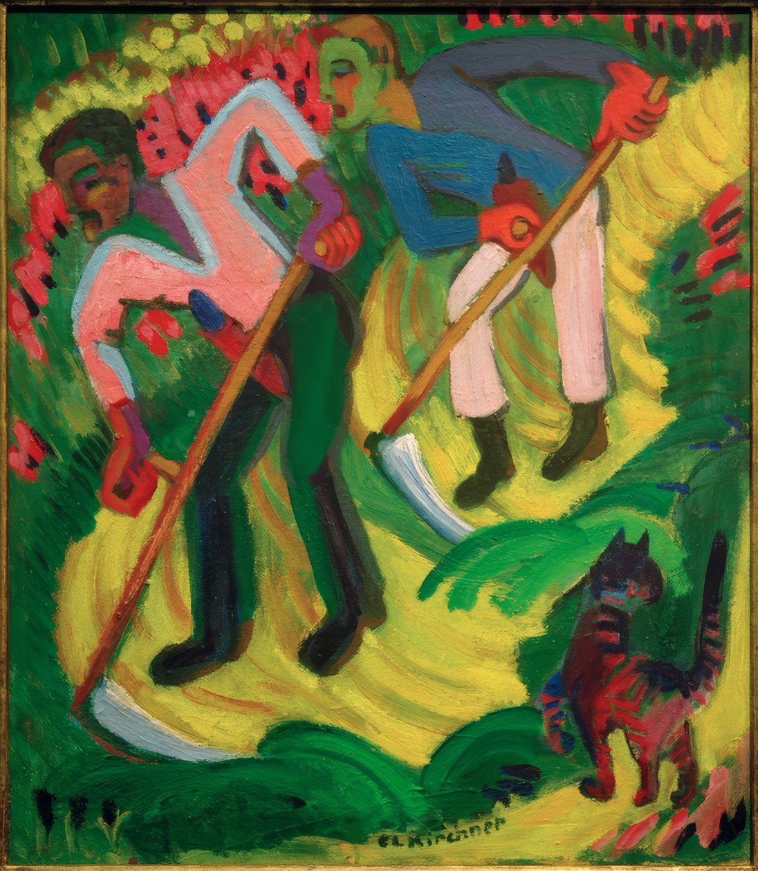 E.L. Kirchner, Mower, bröderna Müller av Ernst Ludwig Kirchner