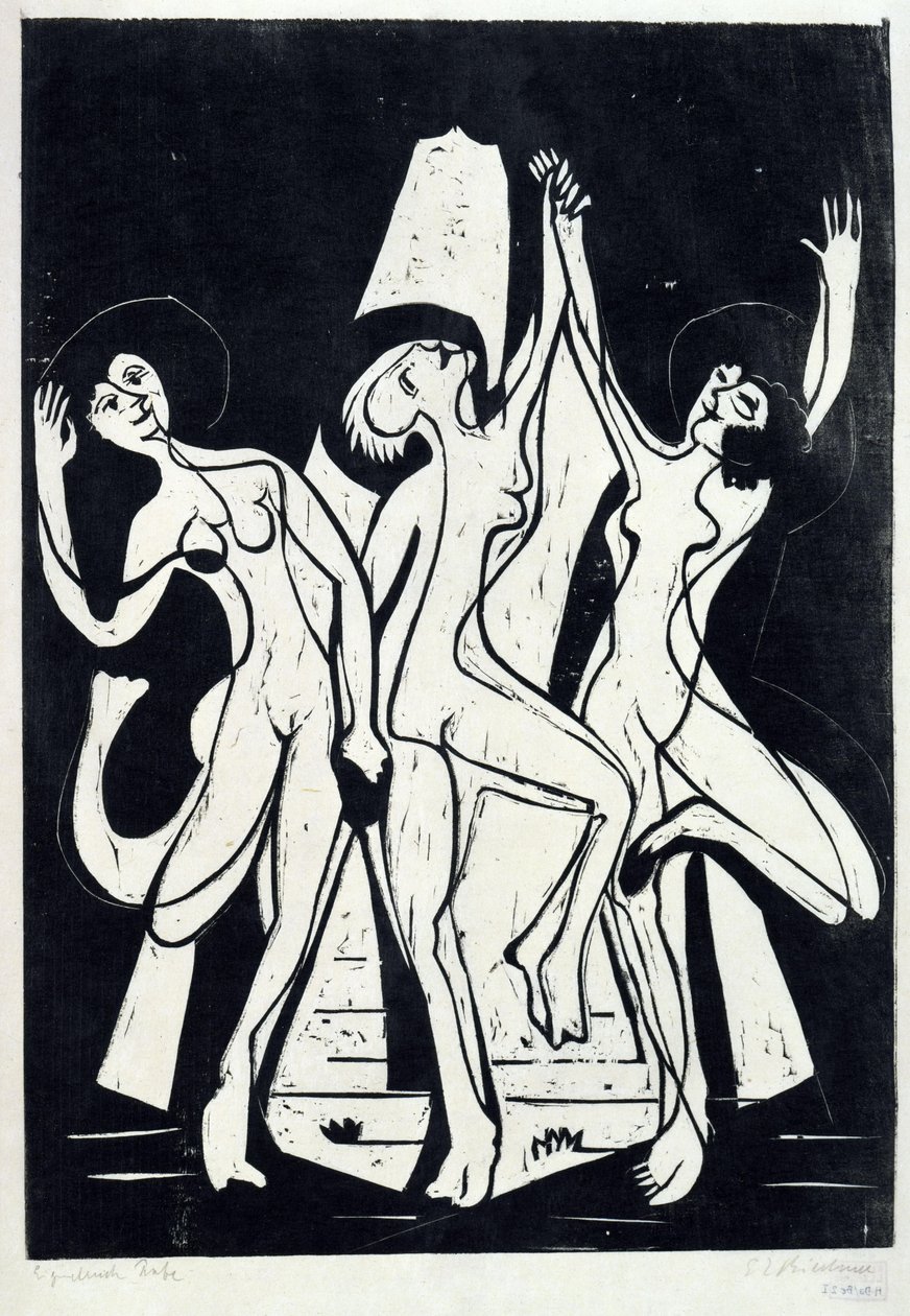 Färgernas dans av Ernst Ludwig Kirchner