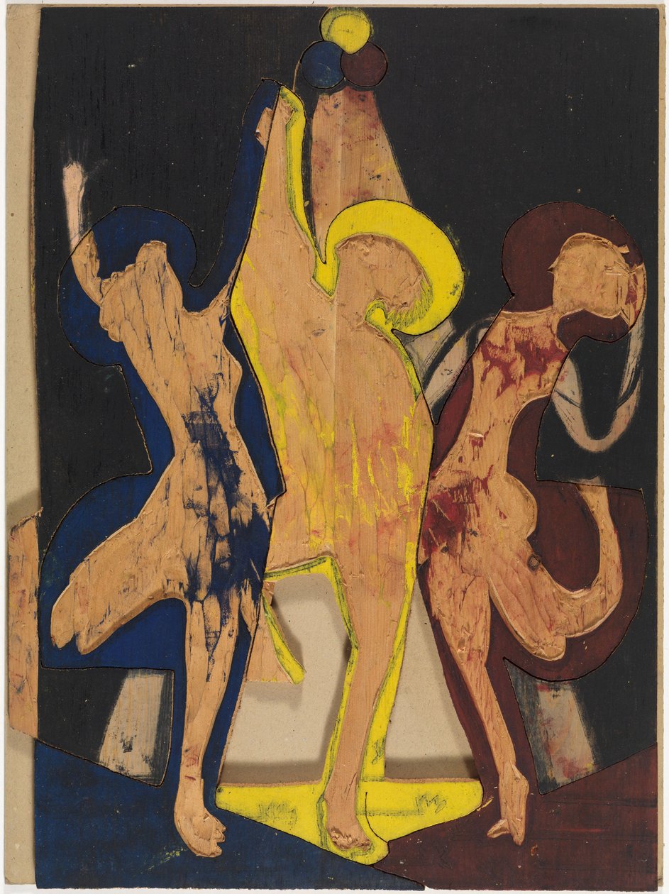 Färgdans, Färgstock I av Ernst Ludwig Kirchner