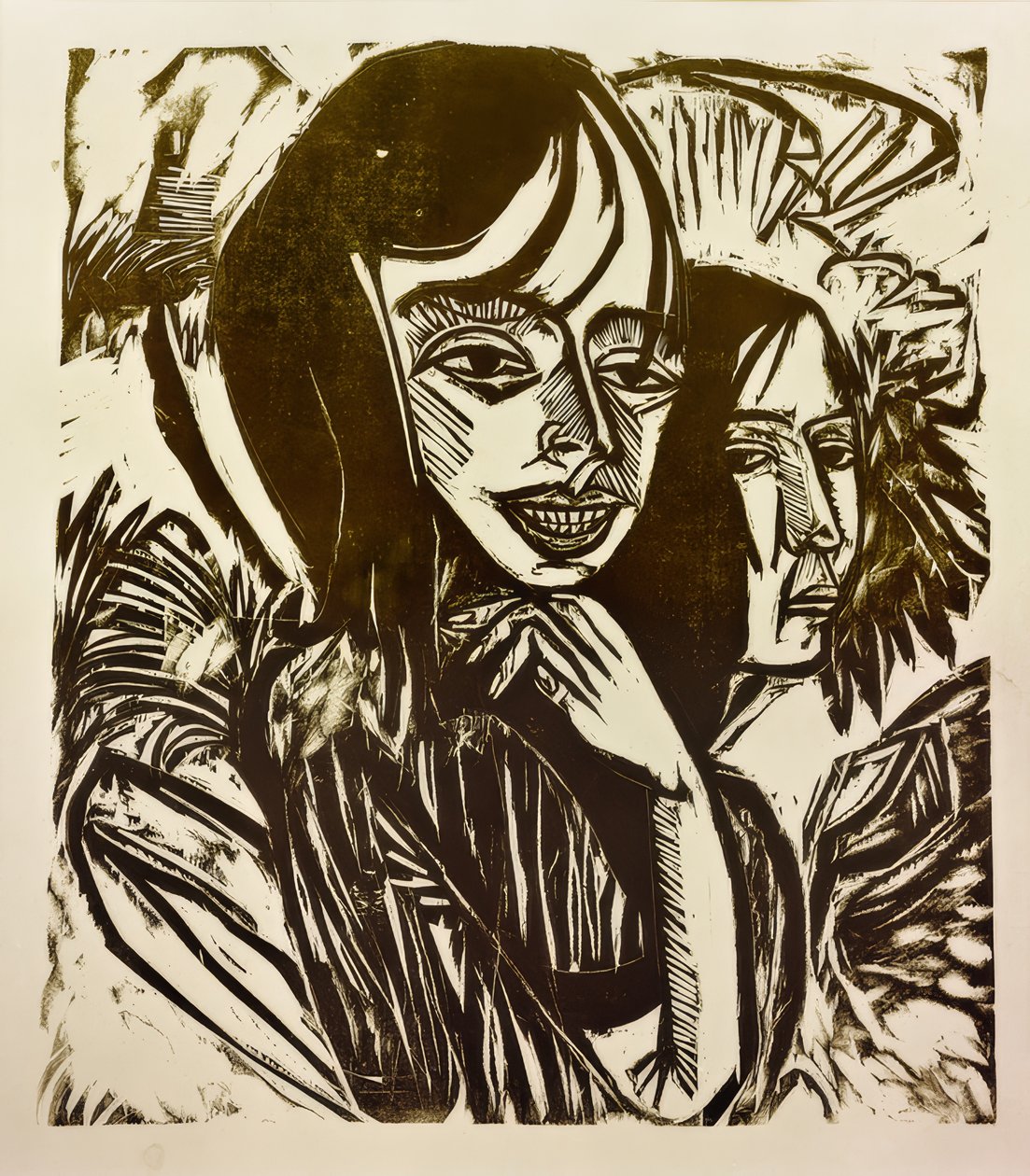Fehmarn flickor av Ernst Ludwig Kirchner