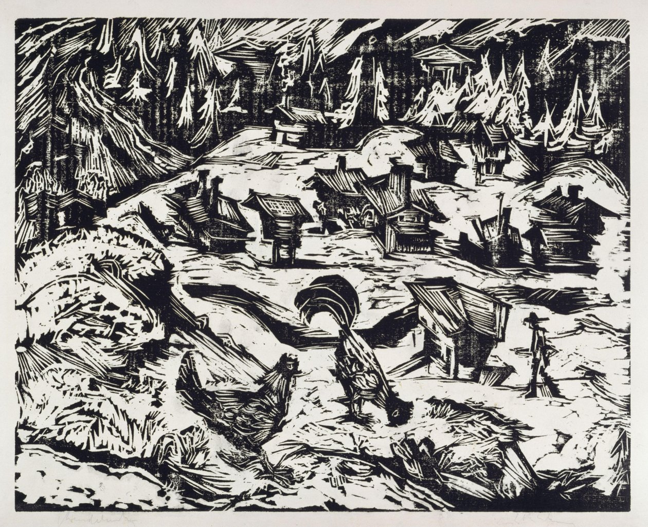 Vårfrukyrkan av Ernst Ludwig Kirchner