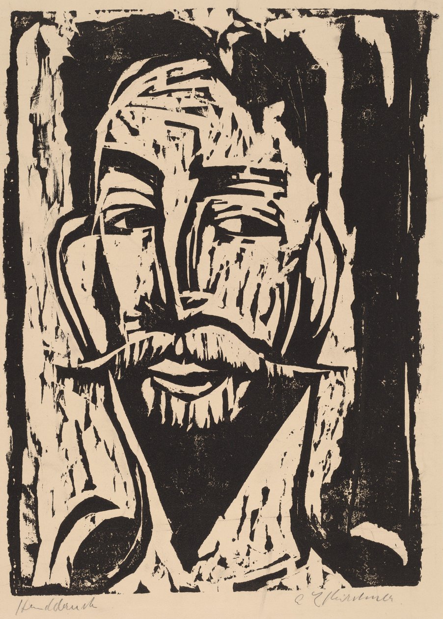 Chef för Prof. Dr. Graef av Ernst Ludwig Kirchner