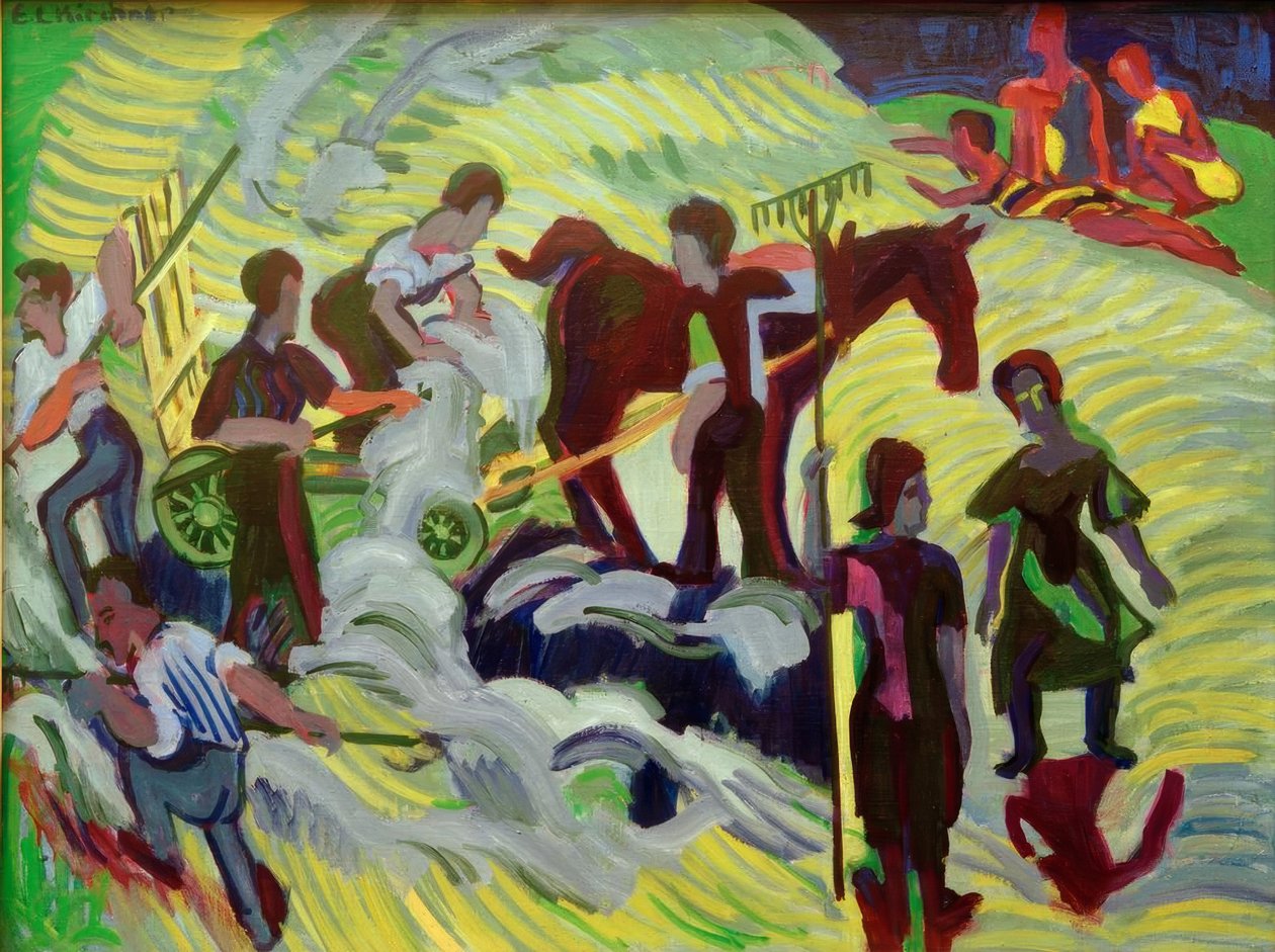 Slåtter av Ernst Ludwig Kirchner