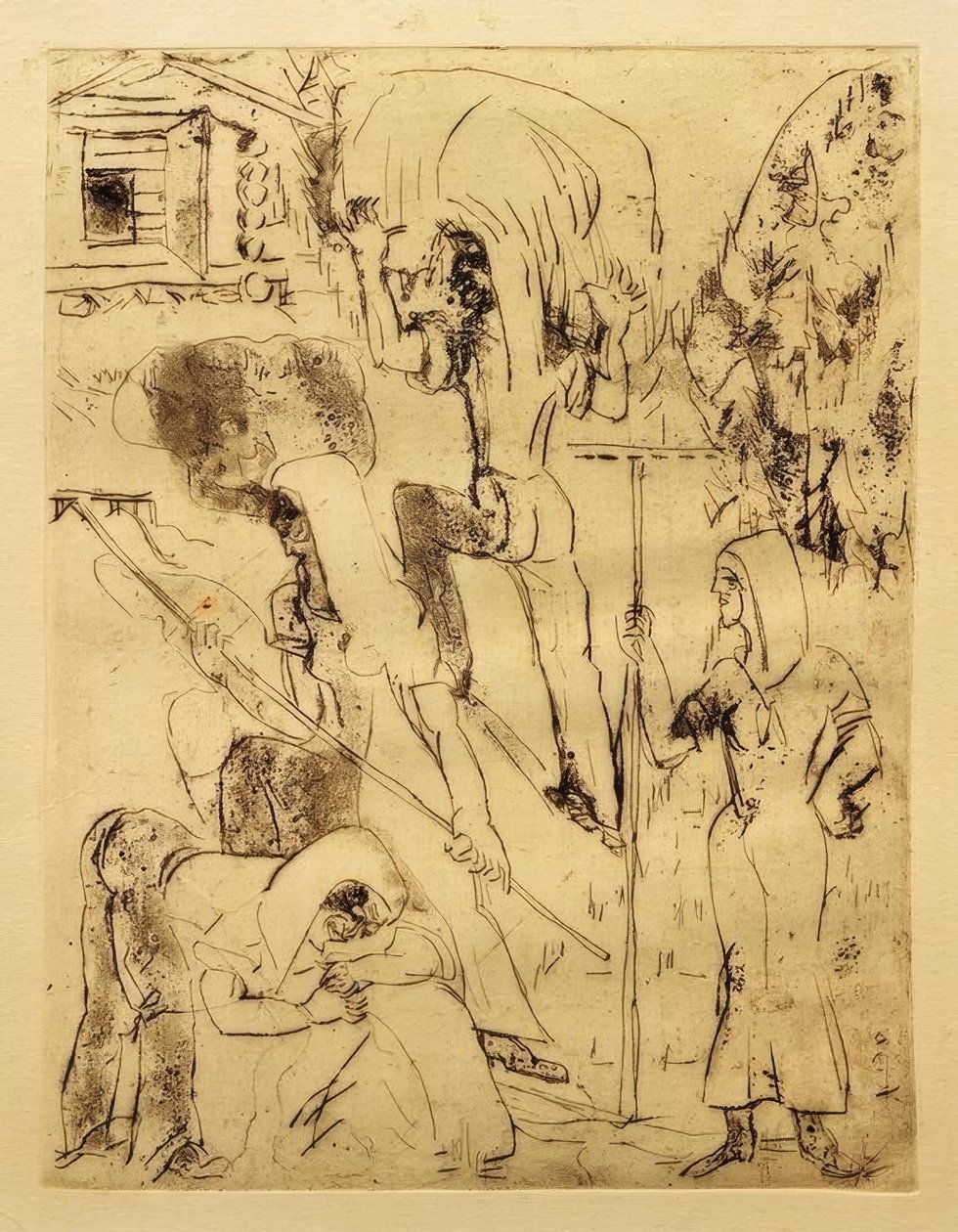 Höbärgning av Ernst Ludwig Kirchner