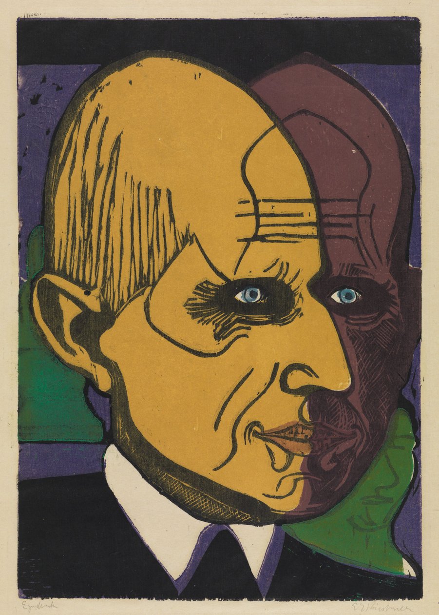 Chef Dr. Bauer av Ernst Ludwig Kirchner