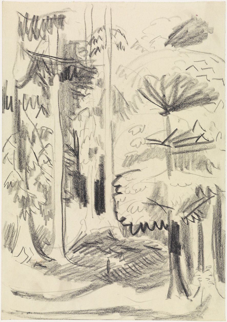 Blandskog av Ernst Ludwig Kirchner