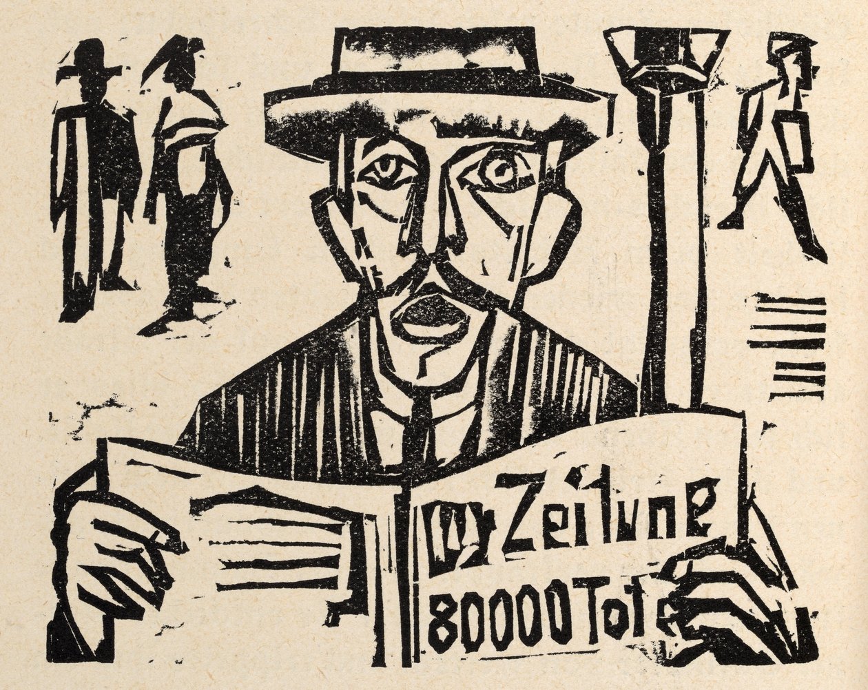 Vid Heerstraße. Berättelser av Jakob Bosshart. Fredens apostel – Werner Gütikofer av Ernst Ludwig Kirchner
