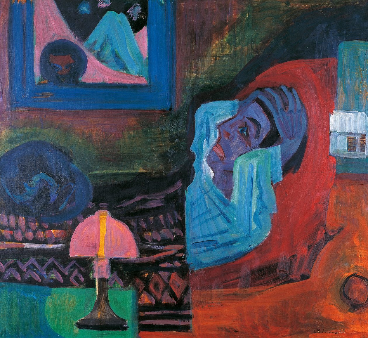 Patient av Ernst Ludwig Kirchner