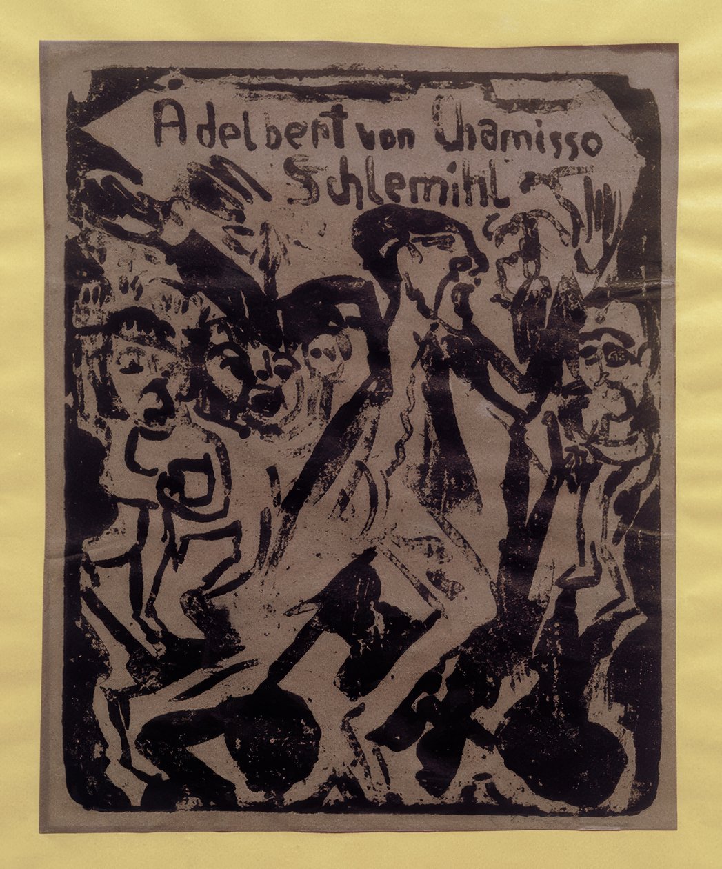Peter Schlemihl kuvert av Ernst Ludwig Kirchner