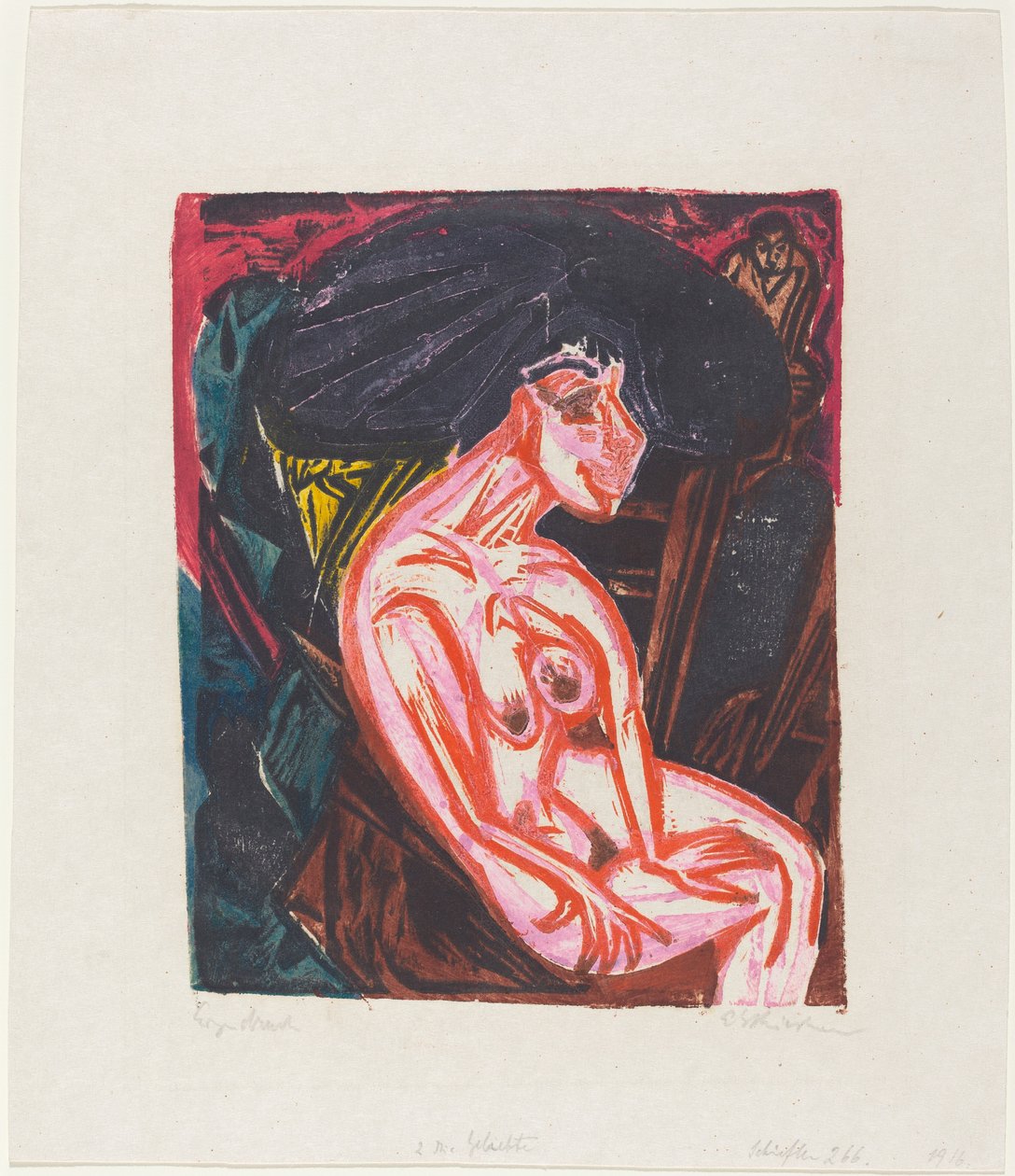 Peter Schlemihls underbara berättelse: Den älskade av Ernst Ludwig Kirchner