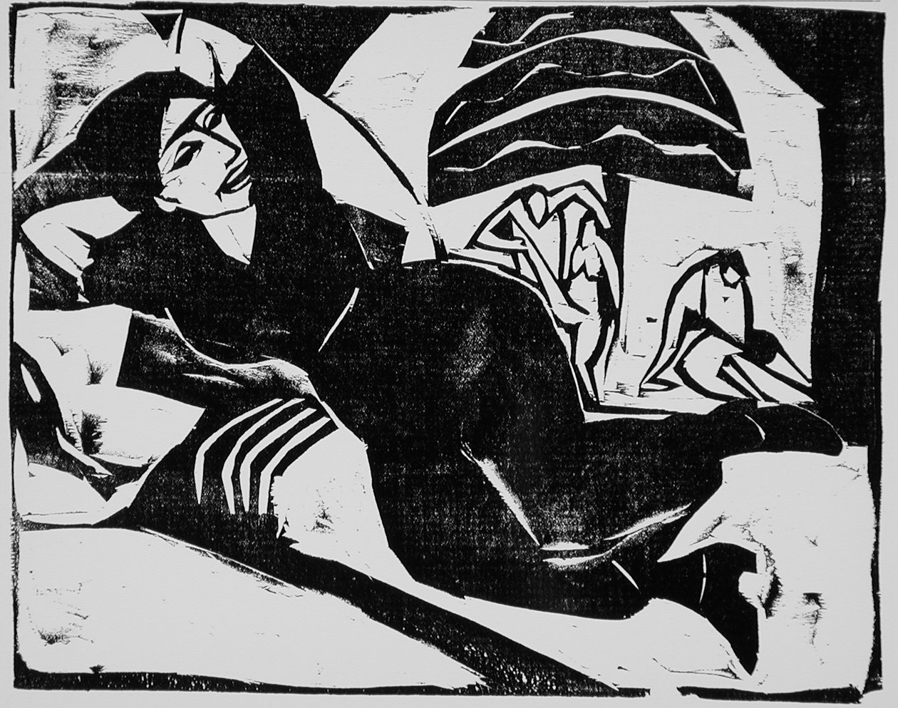 Vila, 1911 av Ernst Ludwig Kirchner