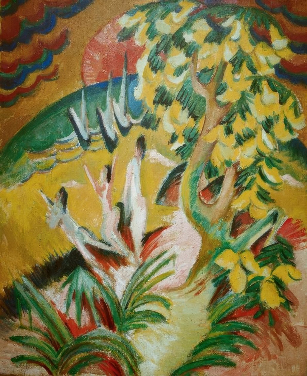 Runda viken av Ernst Ludwig Kirchner