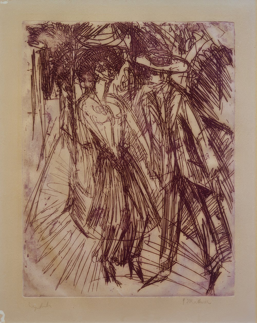 Erbjuder cocotte av Ernst Ludwig Kirchner