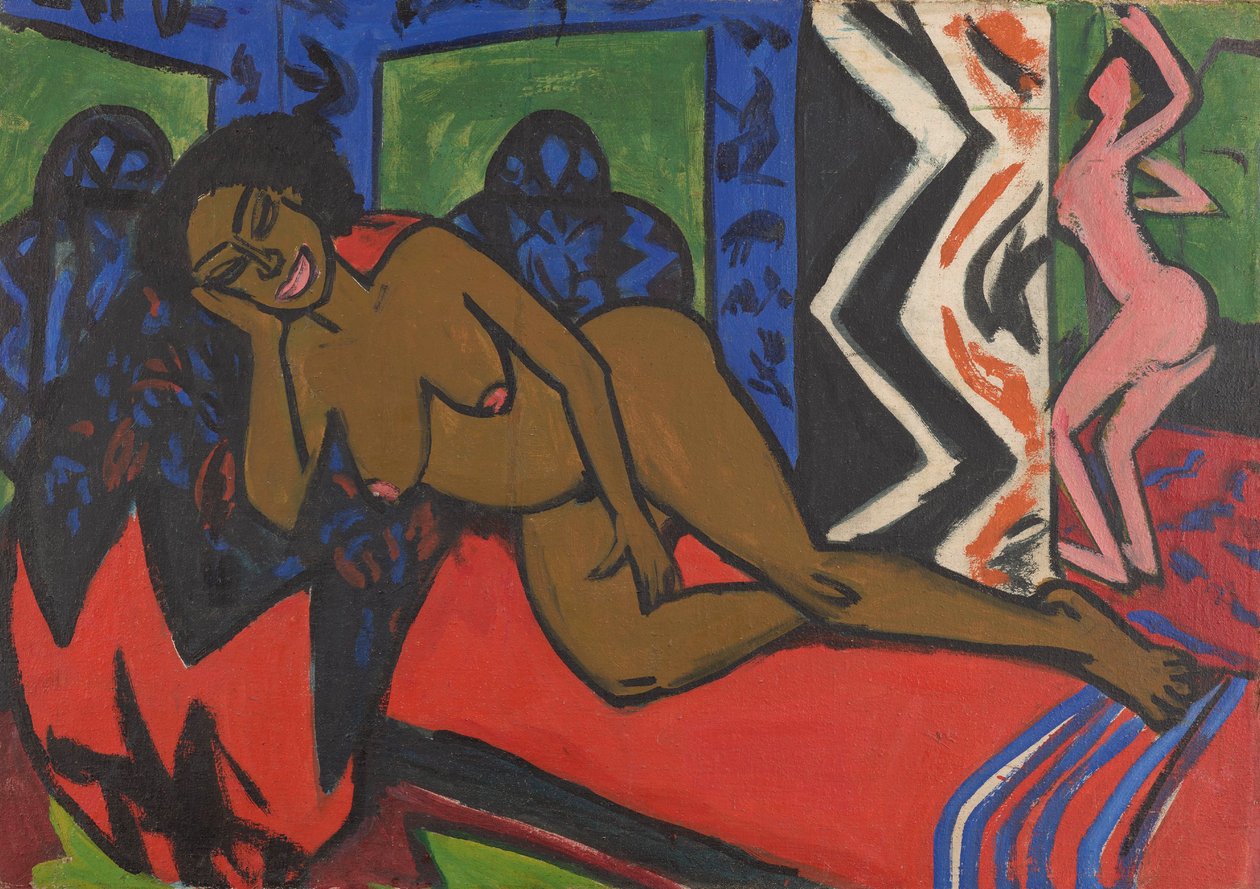 Sovande Milli av Ernst Ludwig Kirchner