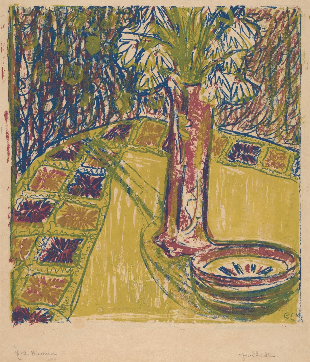 Fortfarande liv av Ernst Ludwig Kirchner