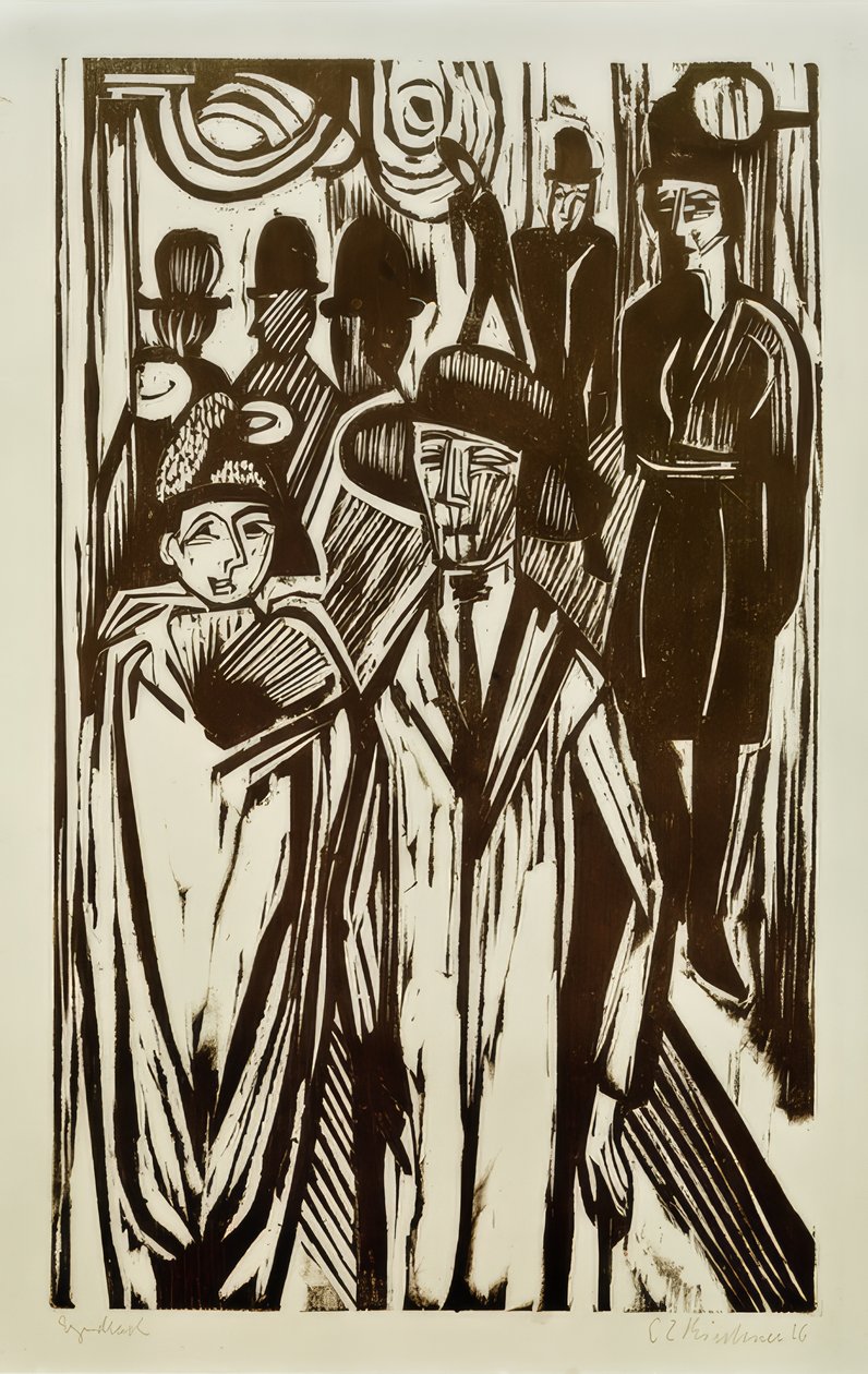 Gata av Ernst Ludwig Kirchner