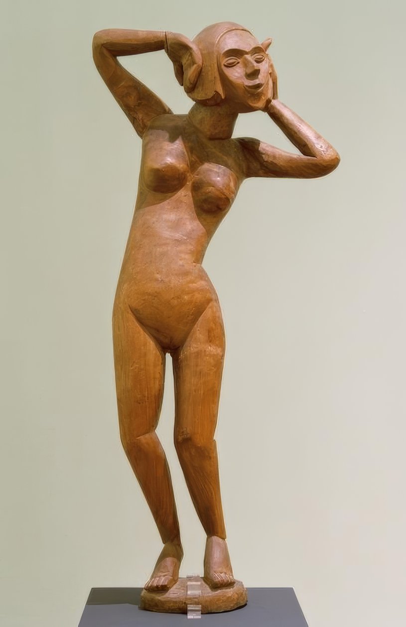 Dansare (dansare Gerda; dansare) av Ernst Ludwig Kirchner