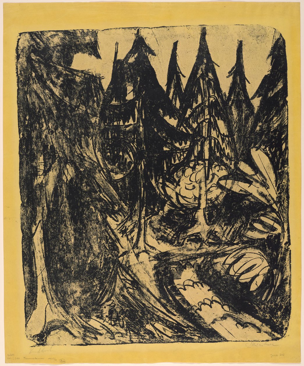 Taunustannen av Ernst Ludwig Kirchner
