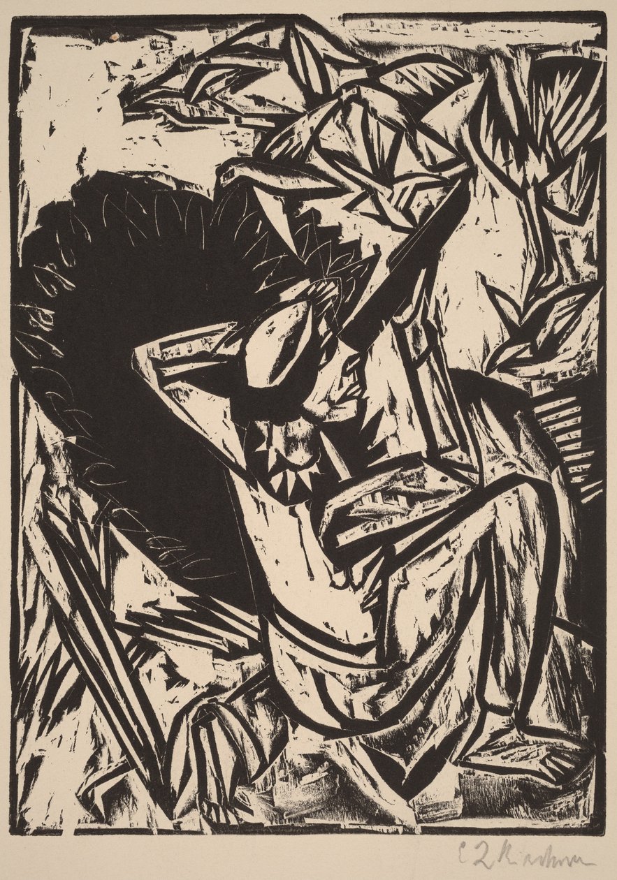 Måsjägaren av Ernst Ludwig Kirchner