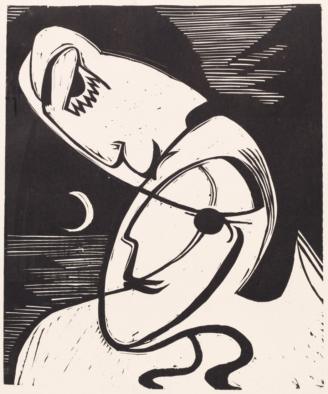 Kyssen av Ernst Ludwig Kirchner