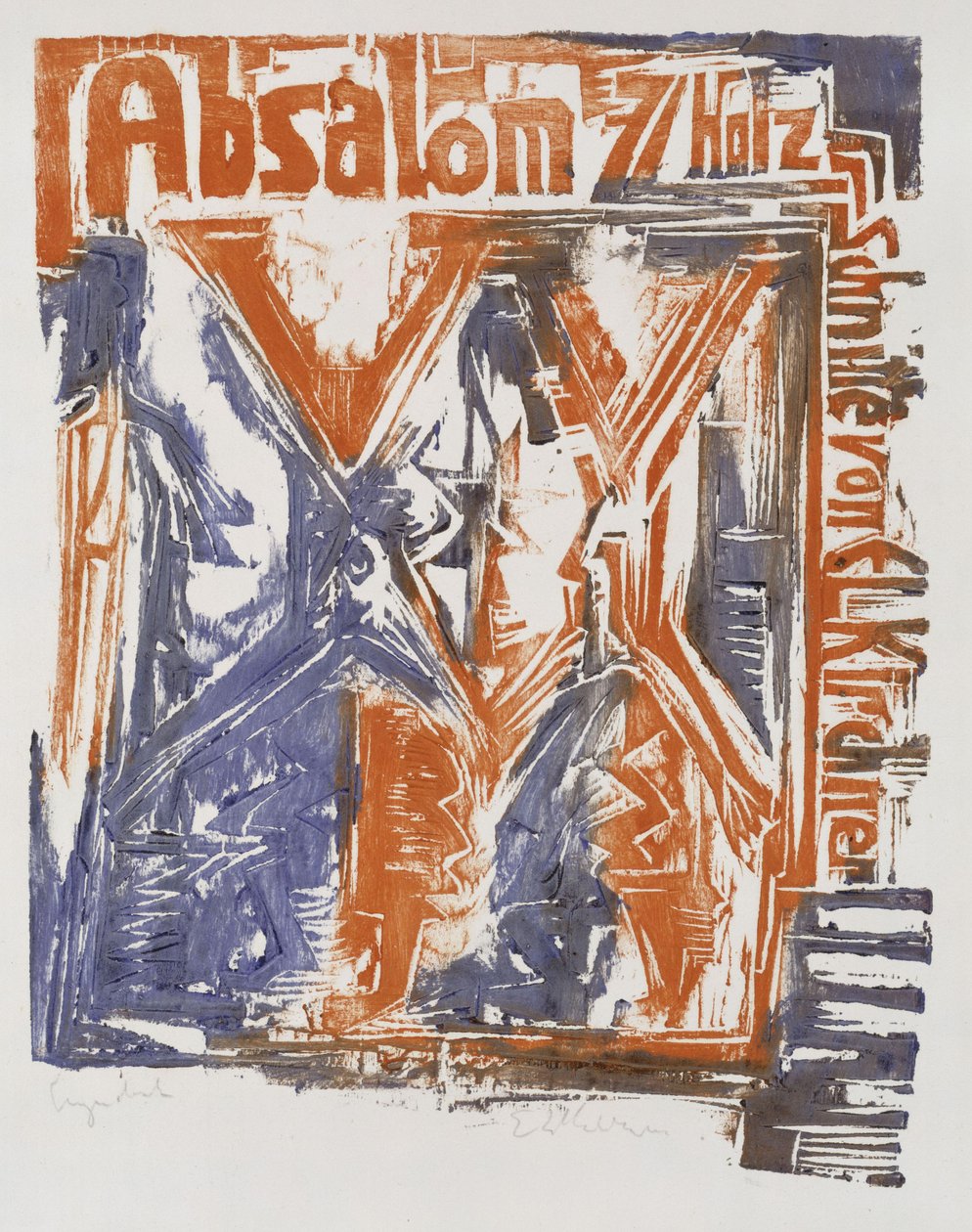 Titelblatt av Ernst Ludwig Kirchner