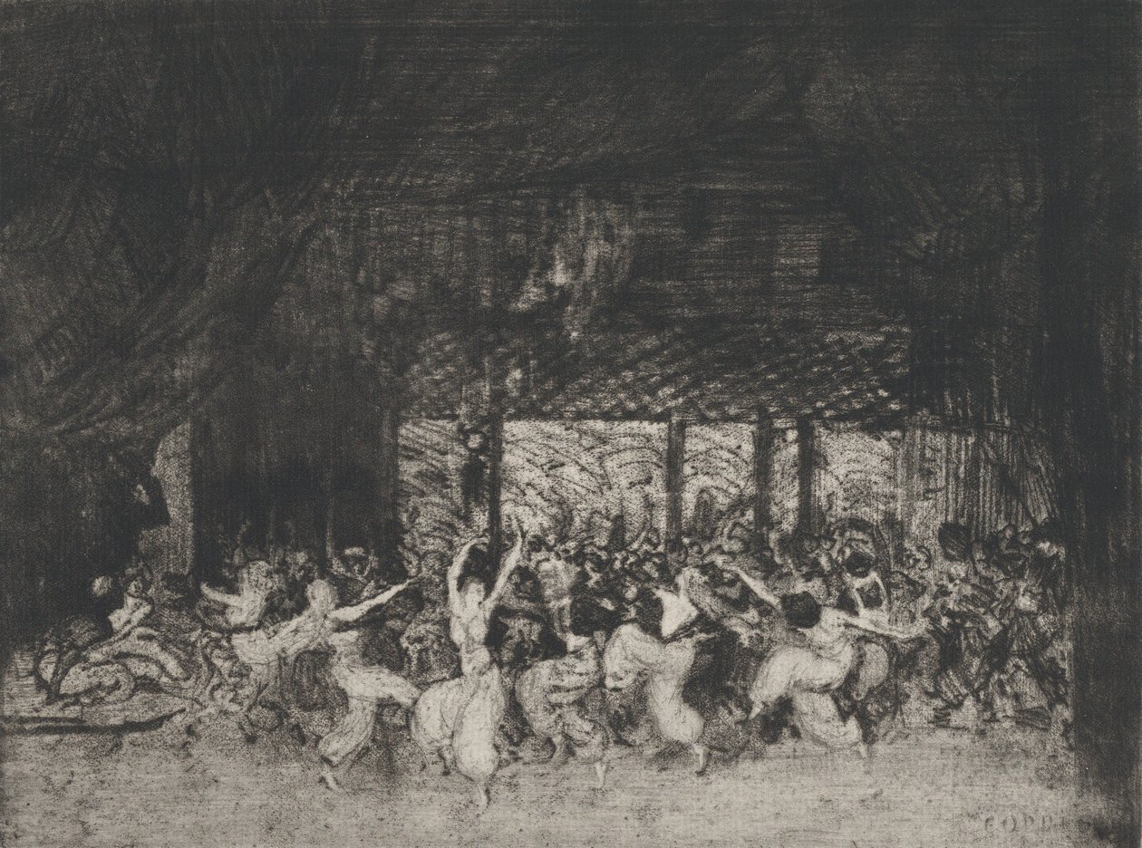Rysk balett, sent 1800-tidigt 1900-tal. av Ernst Oppler