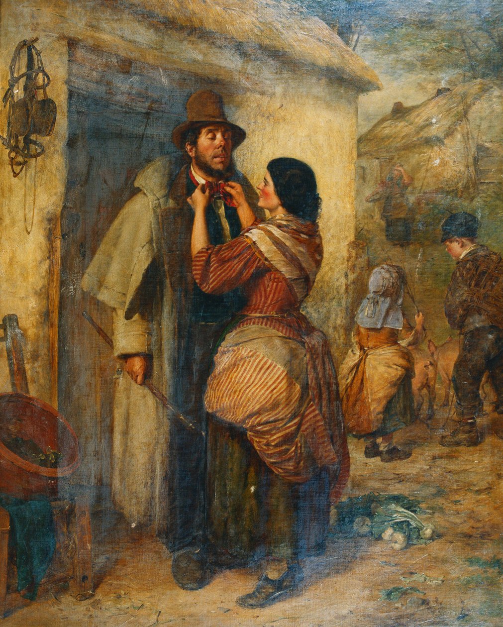Finishing Touch, 1867 av Erskine Nicol