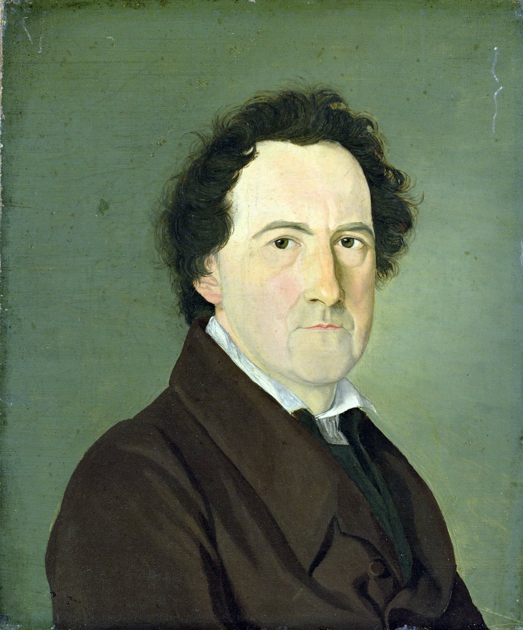 Målaren Heinrich Herterich (1772-1852), 1825 (olja på papper på duk) av Erwin Speckter