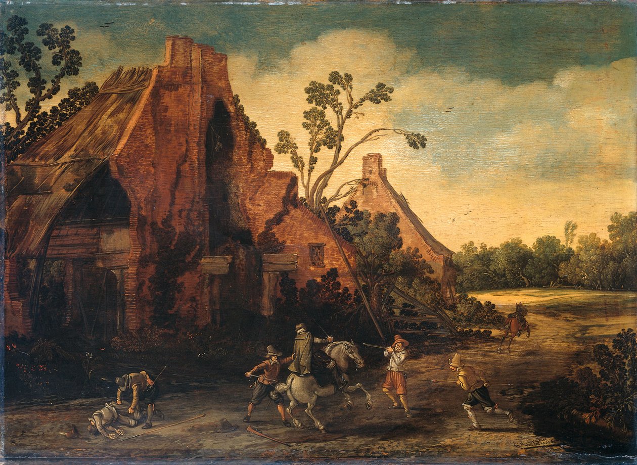 Rånet av Esaias Velde van de