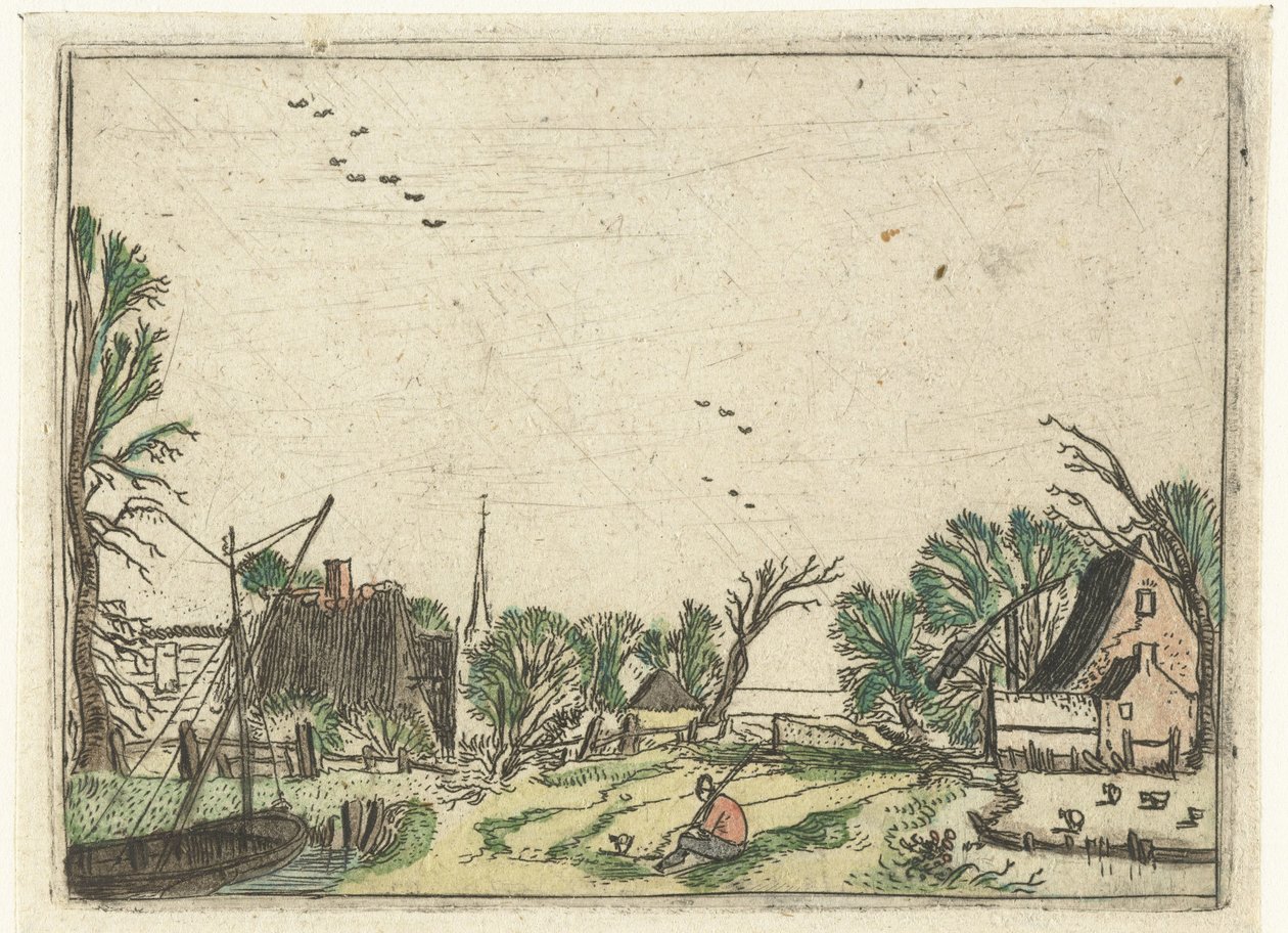 By Små landskap (serietitel) av Esaias van de Velde