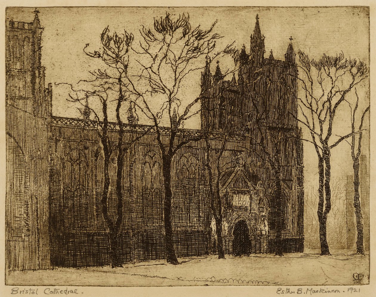 Bristols katedral av Esther Blaikie MacKinnon