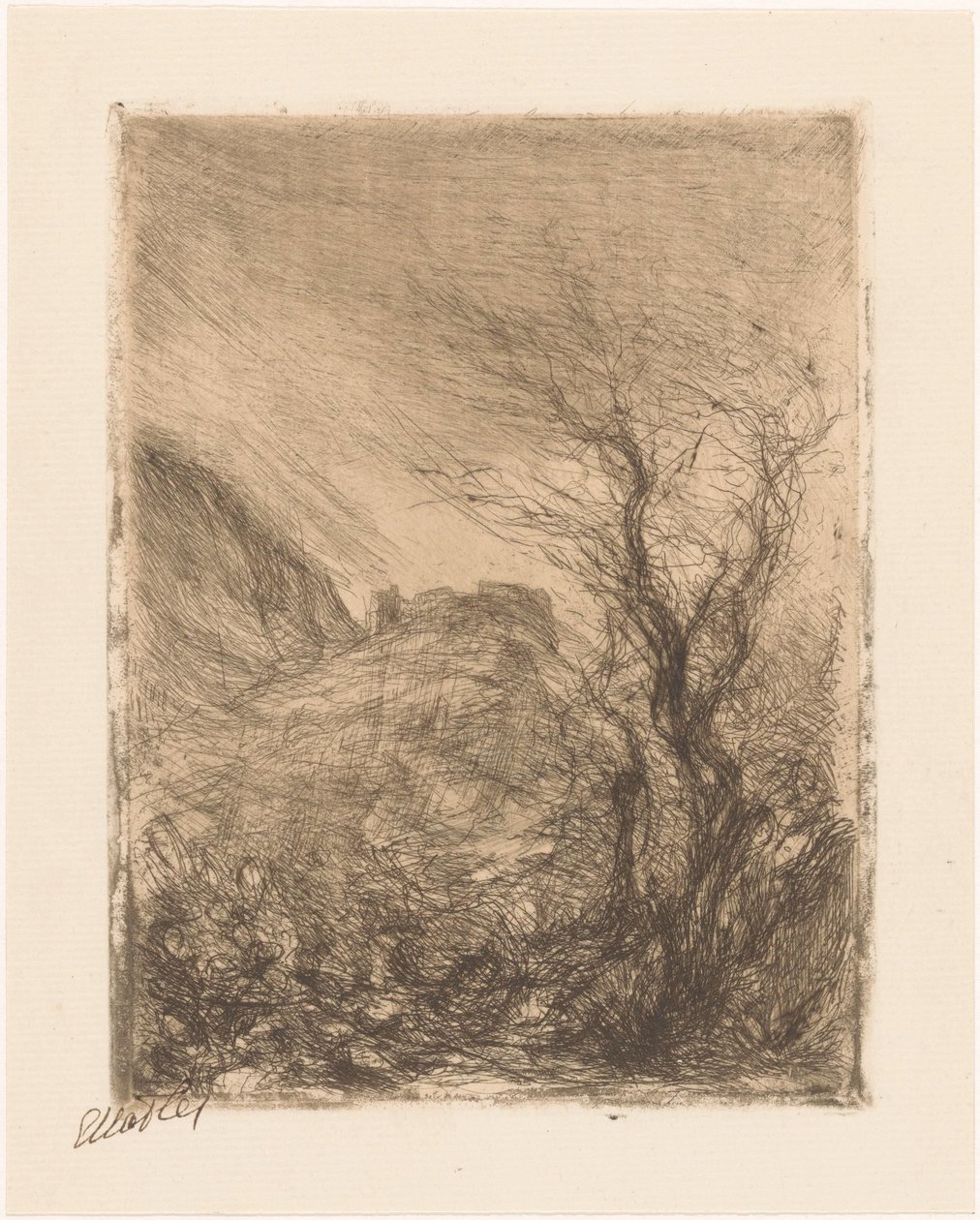 Capri (originaltitel på objekt) av Etha Fles (signed by artist)