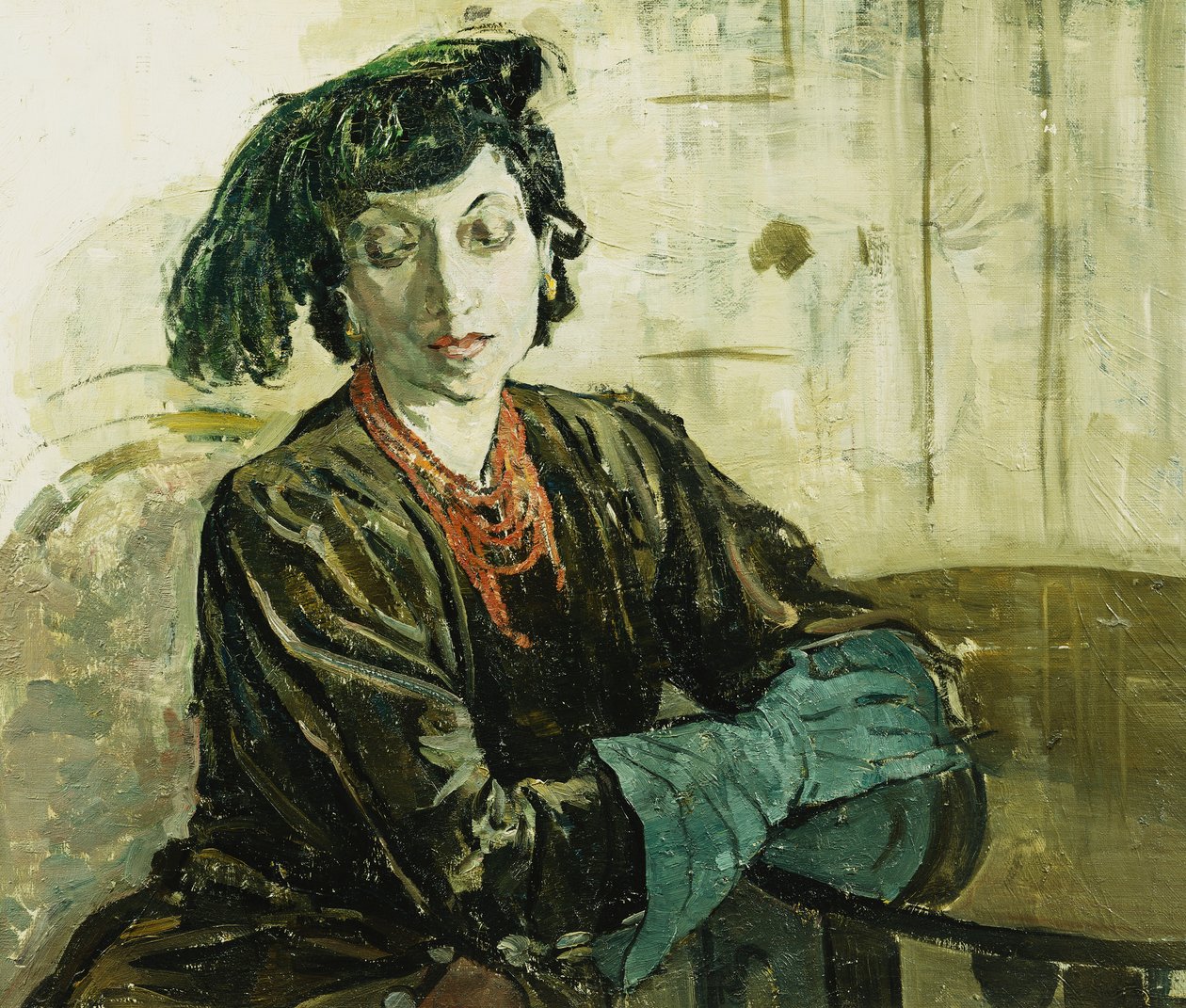 Grön fjäder och gröna handskar av Ethel Gabain