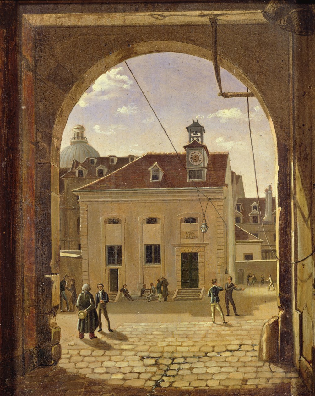 Institution Sainte-Barbe, Rue de Reims, 1824 av Etienne Bouhot